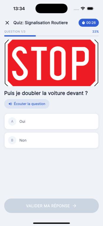 Question de quiz dans Explicode