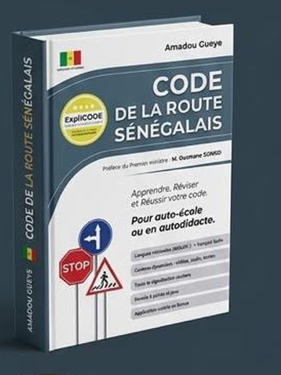 Couverture du livre Code de la route sénégalais, par Amadou Gueye