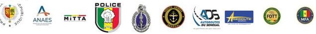 Présidence de la République, ANAES, MITTA, Police nationale, Gendarmerie nationale, Forces armées, ADS, AGEROUTE, FOTT, MFA